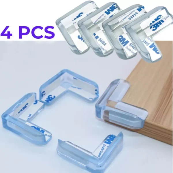 12(pcs) Silicone Table Corner Protector For Kids Safety Table Corner Covers For Glass Table - Baby Safety Equipment - Image 5