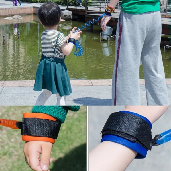 Baby Child Anti Lost Wrist Link Safety Harness Strap Rope Leash Walking Hand Belt Band Wristband For Toddlers - Image 5