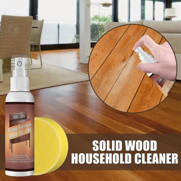 250ML New Scratch Repair Polish, Natural Shine Furniture Repair Tool, Wood Cleaner - Image 6
