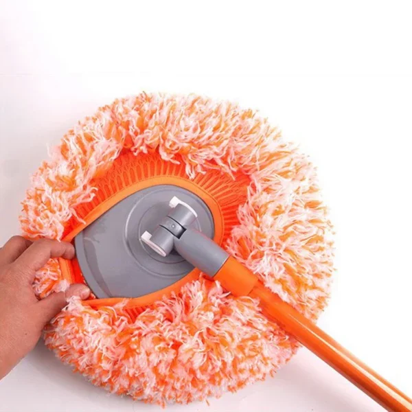High quality 360 degree rotating floor mop, wall cleaner with long handle cleaning tool - Image 6