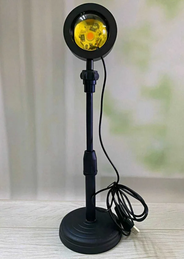 Sunset Lamp Rainbow Projection Lamp USB Charging LED Lighting Sun Never Sets Light Rainbow - Image 7