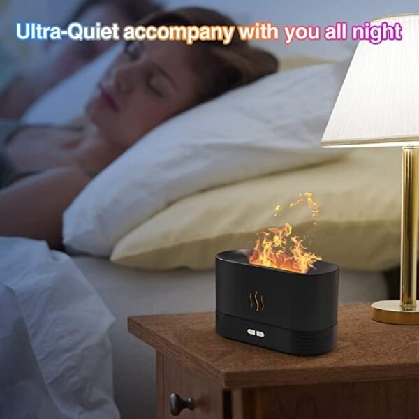 RGB Flame Humidifier and Aroma Diffuser (FREE HOME DELIVERY) - Image 3