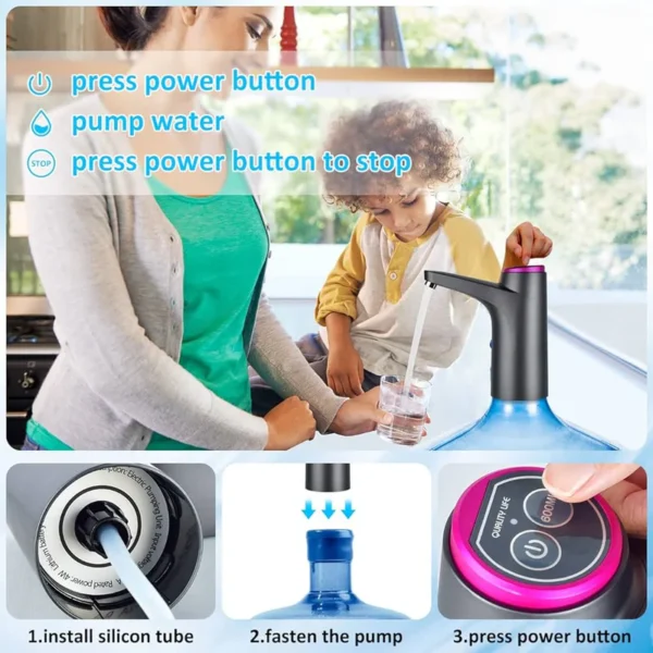 Touch Intelligent Electric Water Pump - Image 6