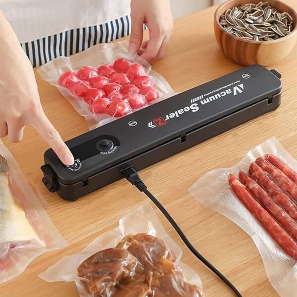 Automatic Vacuum Sealer Machine With 10 Vacuum Sealer Bags [free home delivery]