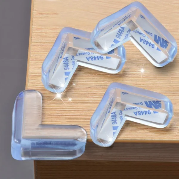 12(pcs) Silicone Table Corner Protector For Kids Safety Table Corner Covers For Glass Table - Baby Safety Equipment - Image 6