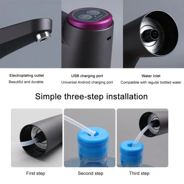Touch Intelligent Electric Water Pump - Image 3
