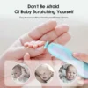 6 in 1 Baby Nail Clipper Nail Cutter Manicure & Pedicure - Newborn to Adult Portable Versatile Newborn Toddler Nail Care Clipper Toes Fingernails Care Trimmer Set - Image 3