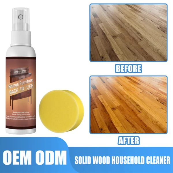 250ML New Scratch Repair Polish, Natural Shine Furniture Repair Tool, Wood Cleaner - Image 3