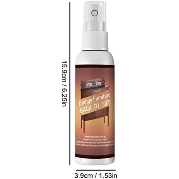 250ML New Scratch Repair Polish, Natural Shine Furniture Repair Tool, Wood Cleaner - Image 2